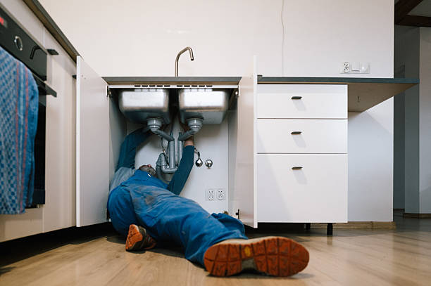 Professional Leak Detection technician working in Harwich Port, MA